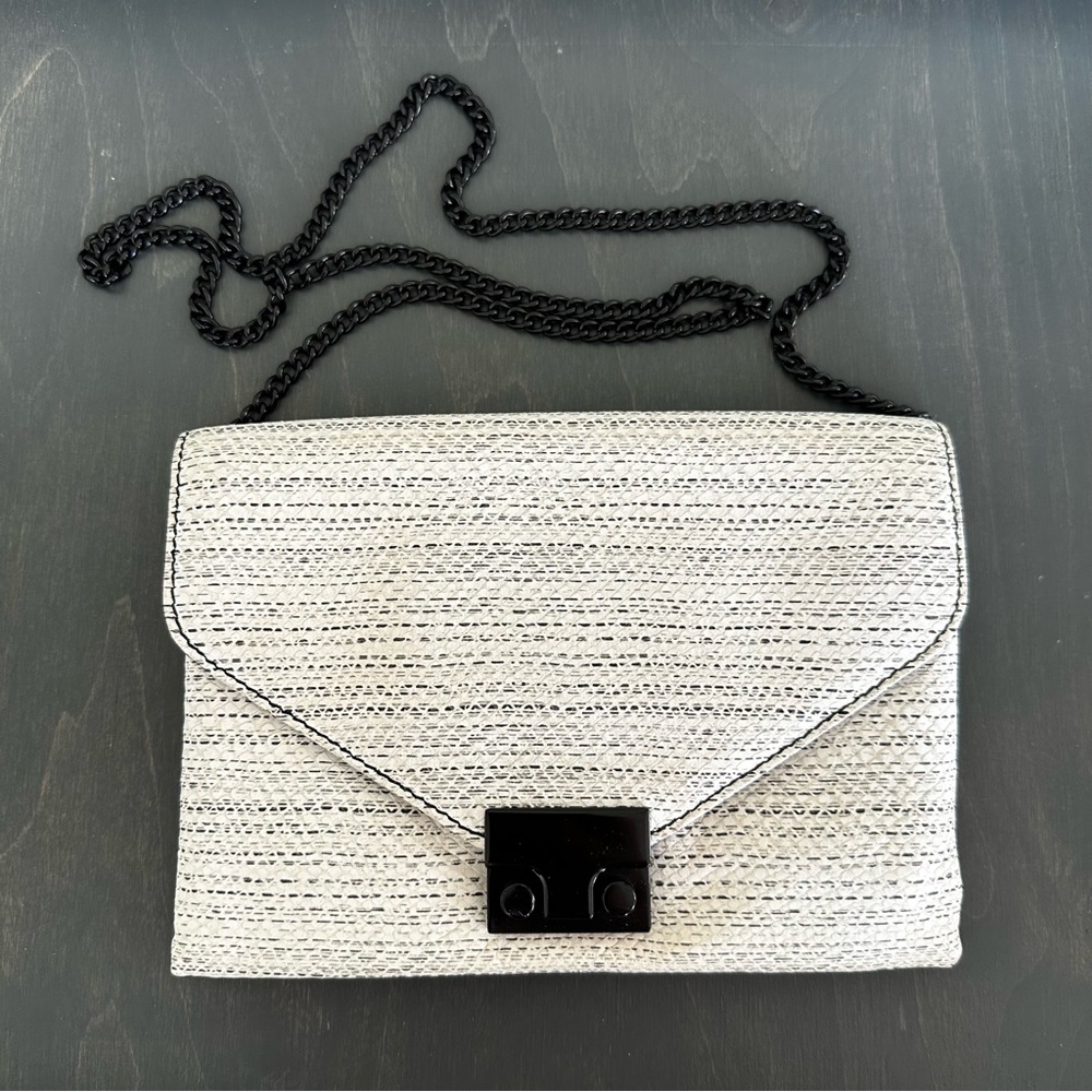 Loeffler Randall Junior Lock Crossbody Clutch/Bag